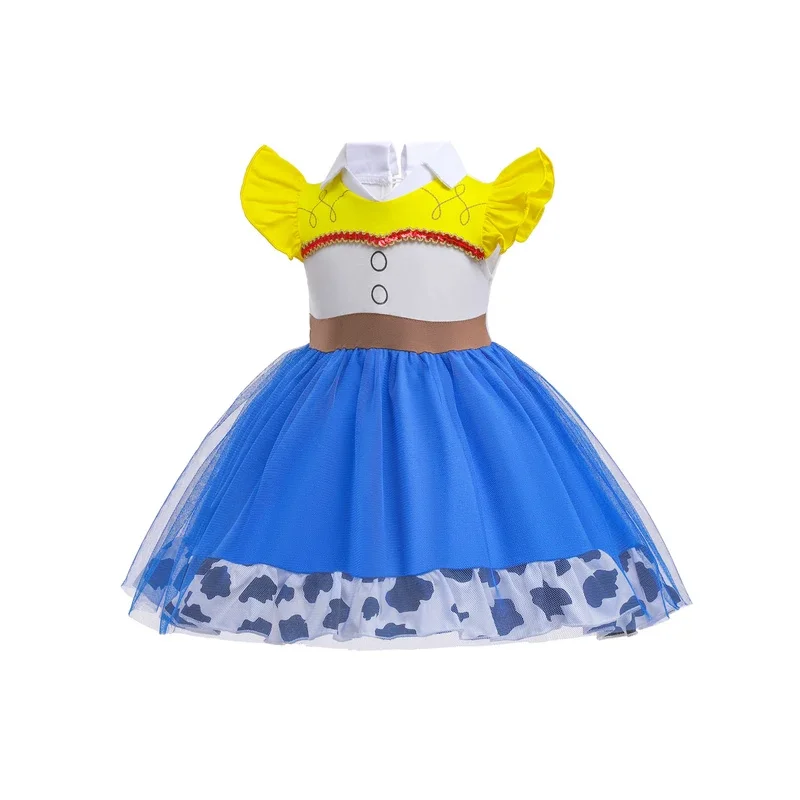 Princess Tulle Dress Halloween Fancy Party Costume Summer Outfits for Baby Toddler Little Girls 6 Months to Size 6