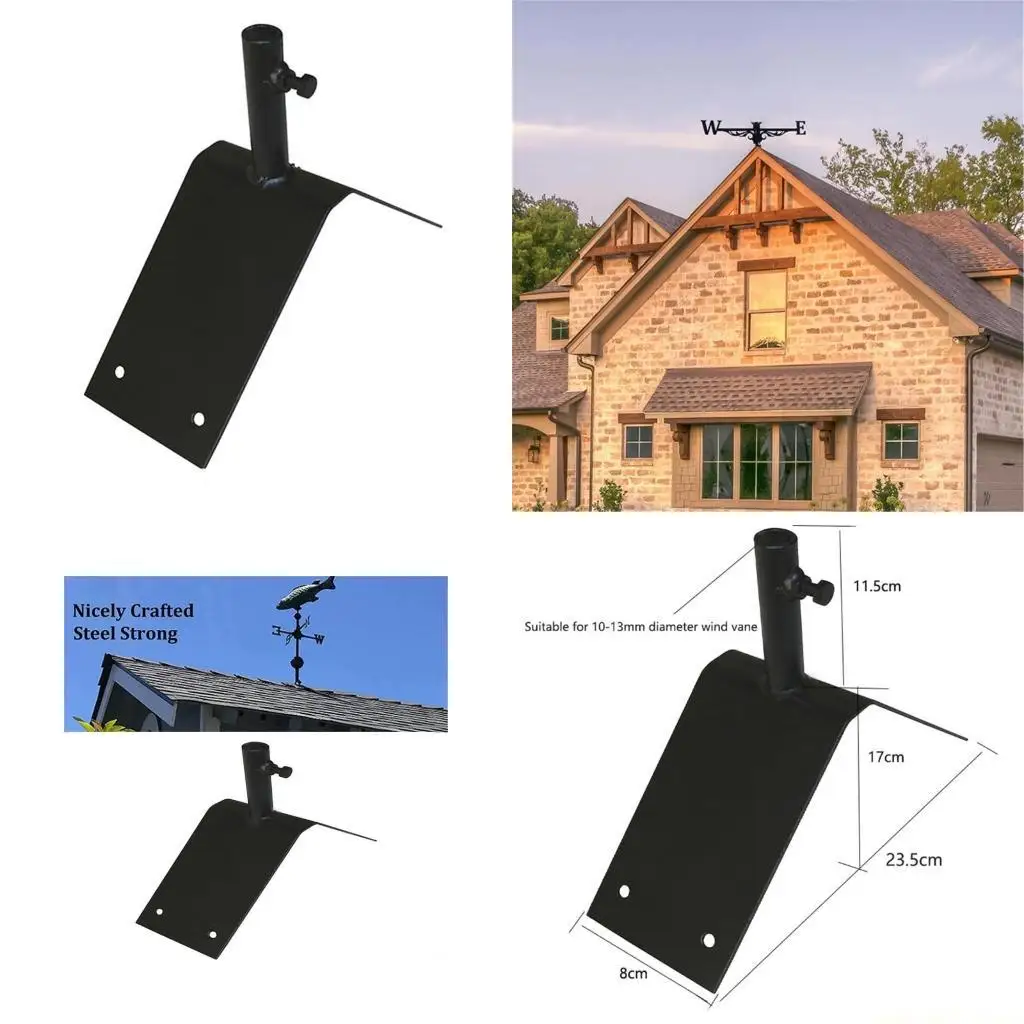 

QX2E Adjustable Vent Roof Mounting Holder for Weather Vane Wind Direction Guide