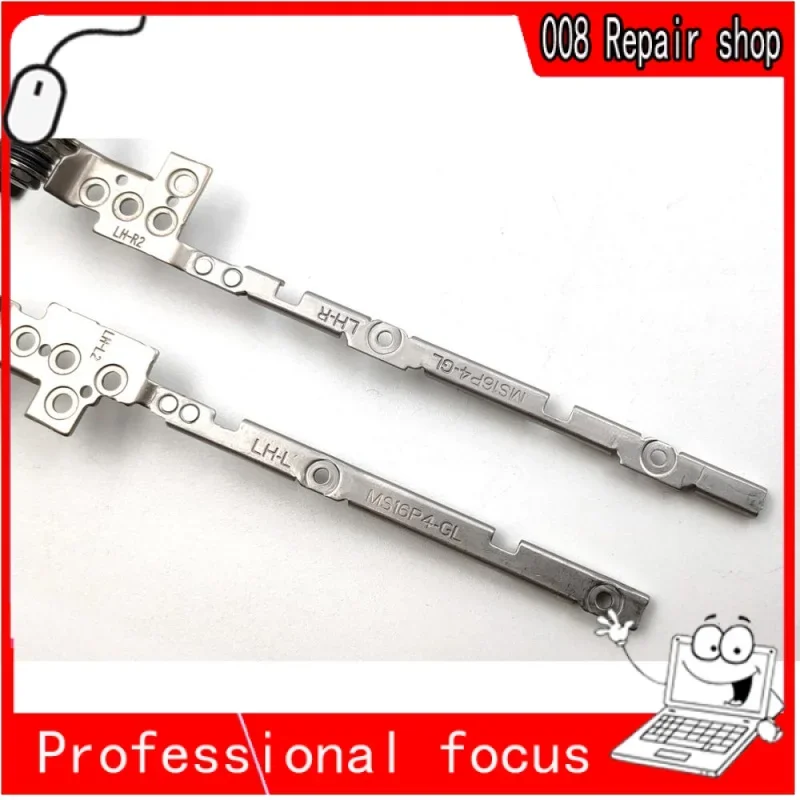 New For MSI GL63 8RCS 8RDS 8RE 8SC 8SDK 8SE 8SEK 8SEK 9RC 9RCX 9RDS 9SC 9SD 9SDK 9SEK 9SEK Laptop LCD Screen Hinges Set L&R