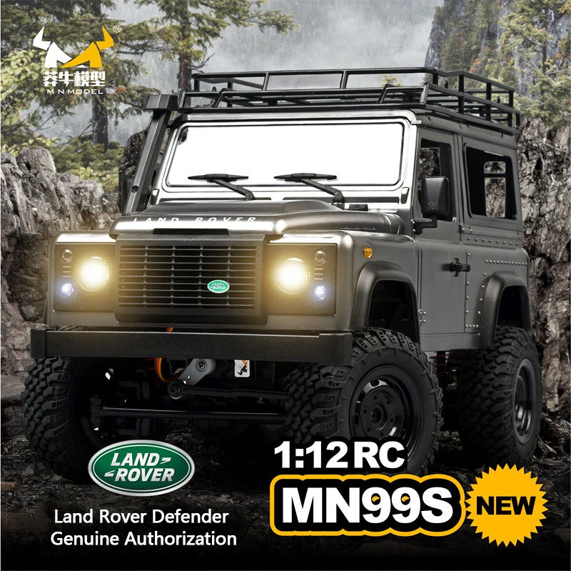MN MODEL MN98-99S 1/12 RC Car Model Pickup Remote Control Truck Toys With LED 4WD Climbing Off-Road Gifts All Terrain Crawler