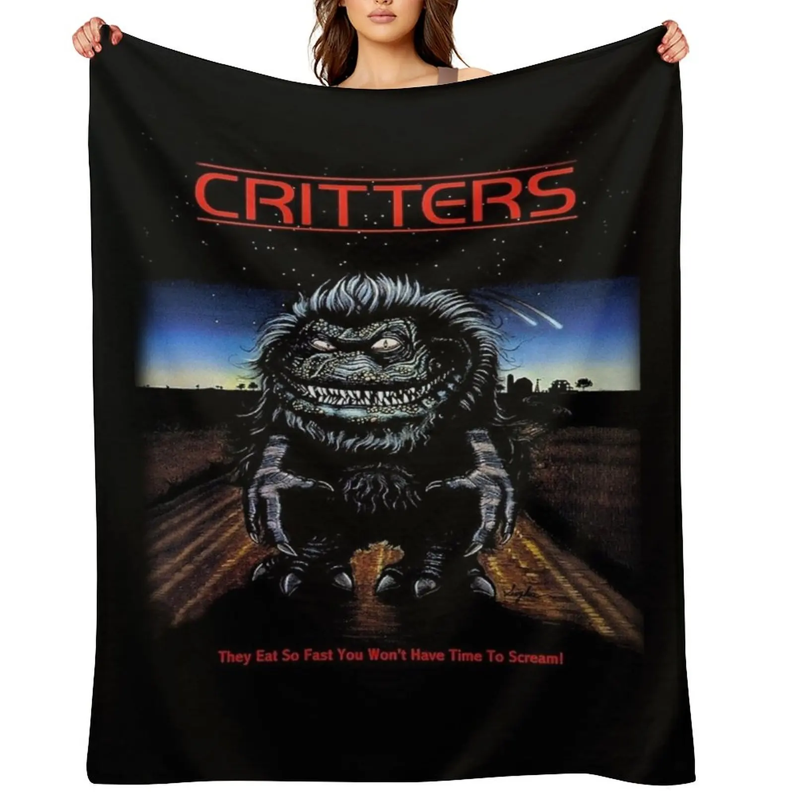 

CRITTERS Throw Blanket Fashion Sofas Multi-Purpose blankets and throws Blankets