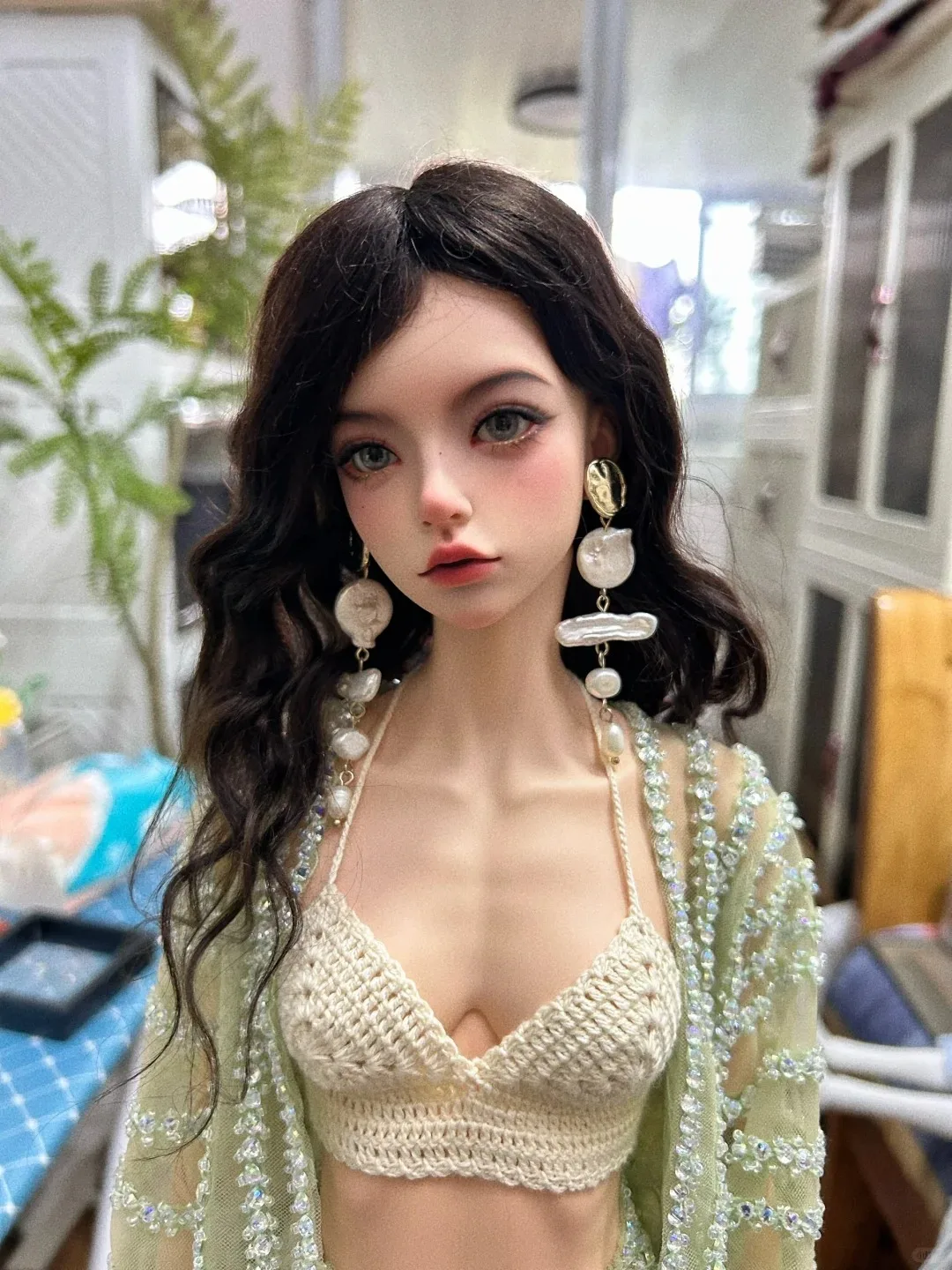 bjd doll 1/3 Beautiful Woman Mari High Quality Articulated Puppet Toy Gift Dolly Model dolls in offers articulated dolls