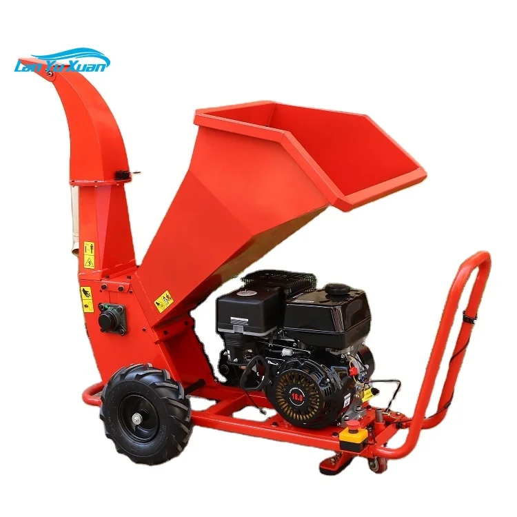 Small Wood Shredder Forestry Machinery electric motor gasoline diesel engine drive Wood Chipper Shredder Wood Shredder