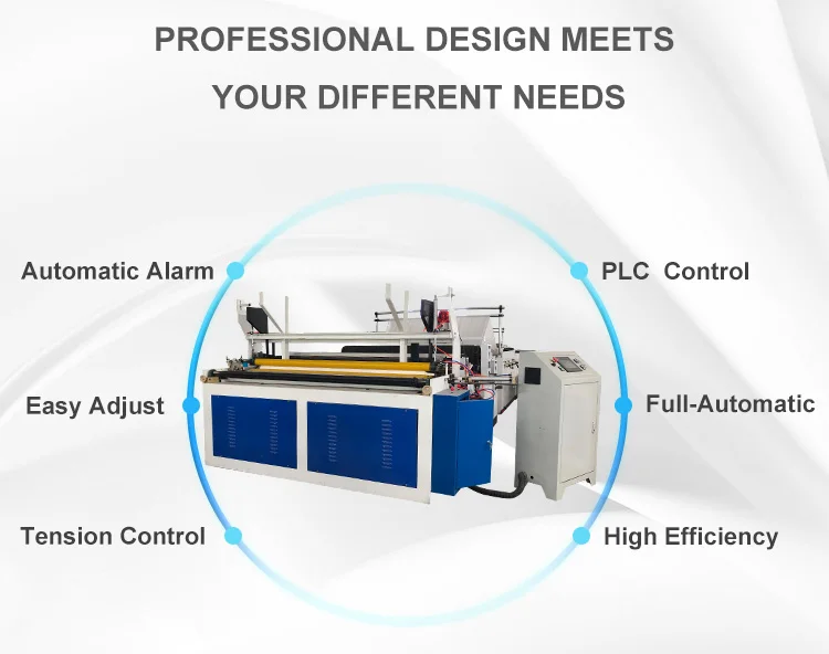 YG Customized Fully Automatic Embossing Toilet Tissue Paper Machine Toilet Paper Production Line Making Machine Price