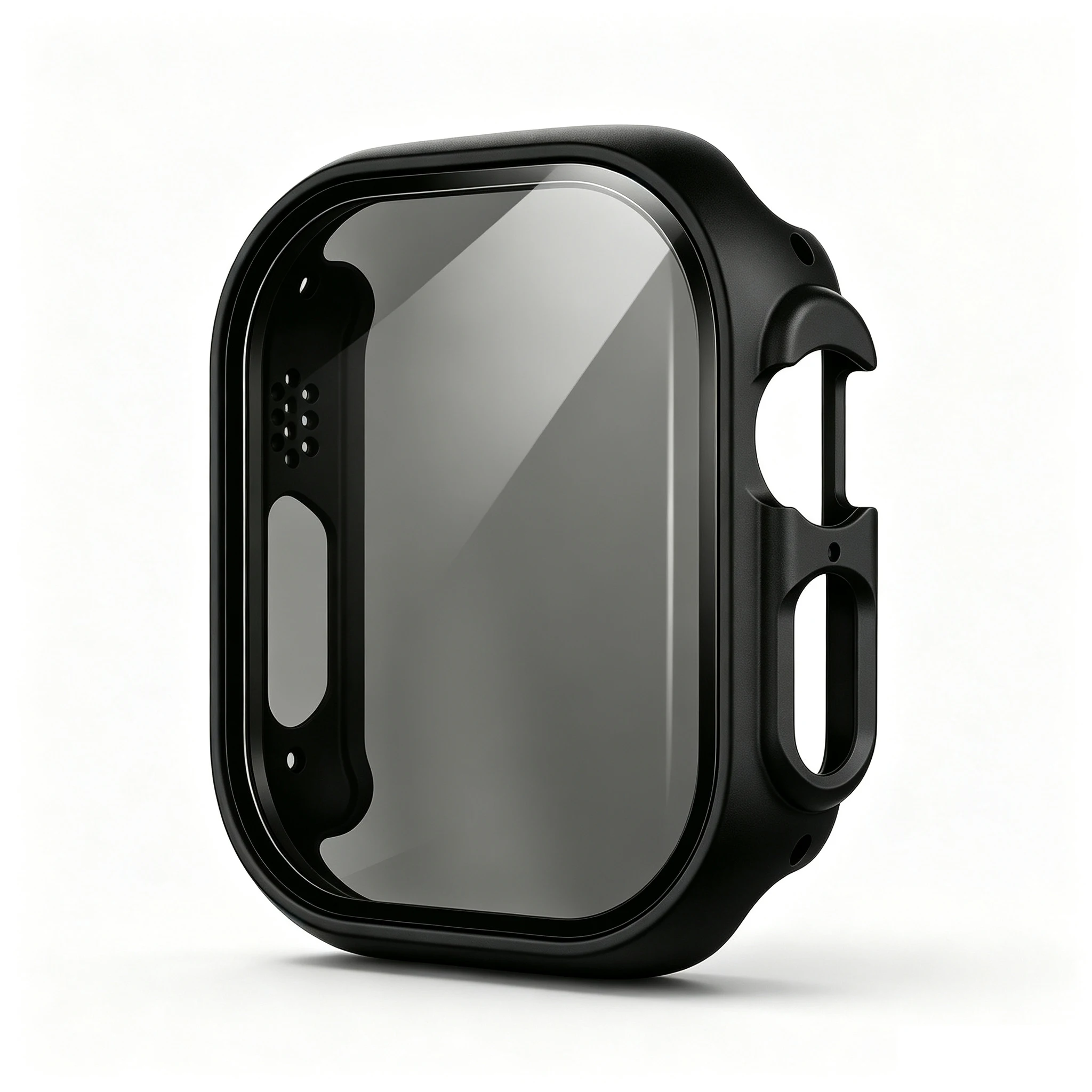 Gehärtetes Glas + Sichtschutz für Apple Watch Ultra 3 2 49 mm Hülle, Anti-Spionage-Displayschutzfolie, iWatch Ultra 3 2 Serie – Detail 2
