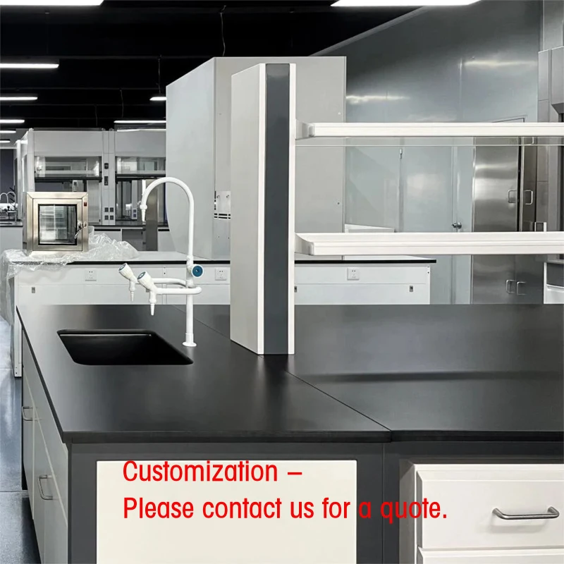 custom.DEBO Compact Laminate Lab Tables Chemical Resistance Counter Top Benches Wooden Laboratory  Furniture