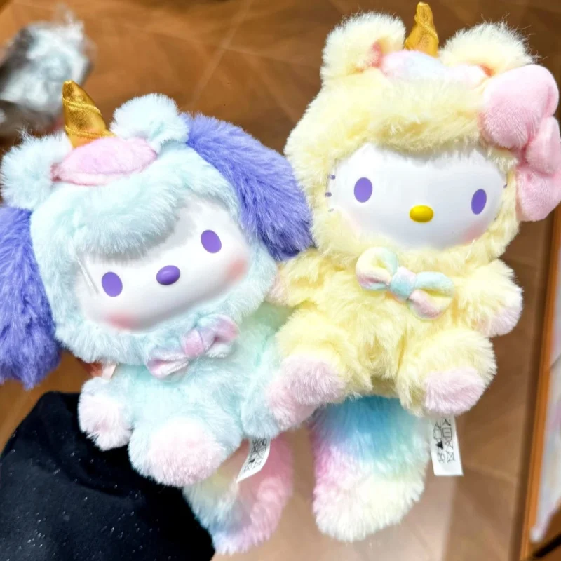 ซานริโอ้ ดรีม ยูนิคอร์น ซีรีส์ ตุ๊กตาผ้าพลัฌ กล่องสุ่ม ของขวัญสุดฮิตสำหรับสาวๆ ตุ๊กตาน่ารัก ของสะสมเซอร์ไพรส์