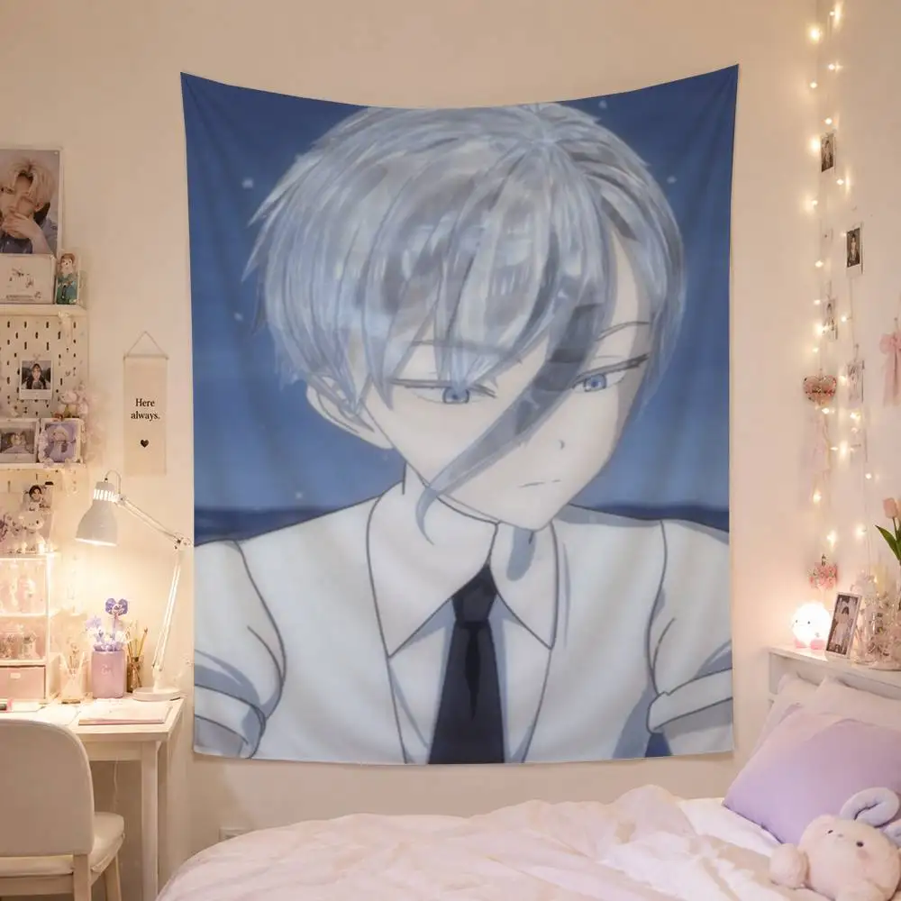 Anime H-Houseki no Kuni Flag Digital Printing Banner for Garage Wall Out Door Decoration