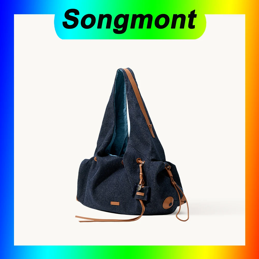 

Songmont Baina men and women underarm bag women large capacity casual versatile commuter shoulder stray bag