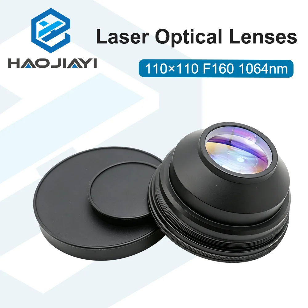 F160 F-theta Lens 110x110mm Scan Field Lens for Fiber Laser Marking Machine Optical Replacement Parts