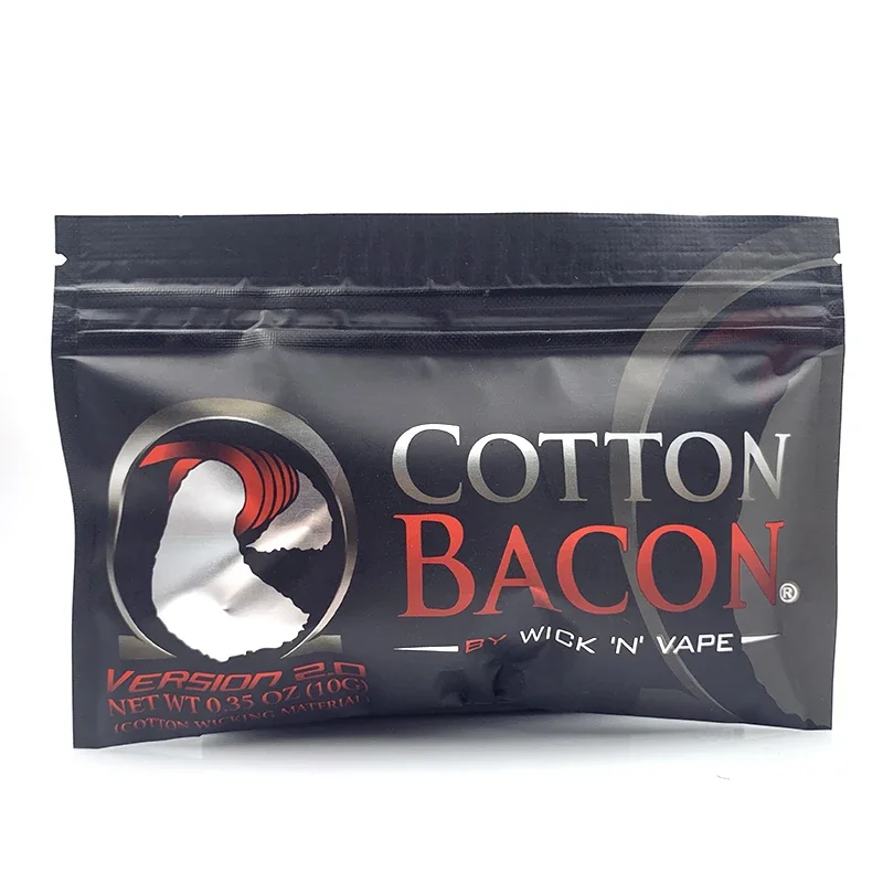 Vape Cotton Bạc Vàng Cotton Bacon Thủ V2 Cho RDA RTA DIY Bấc Cuộn Dây Atomizer Xe Tăng Đầu Đốt Vape Thuốc Lá Điện Tử Phụ Kiện