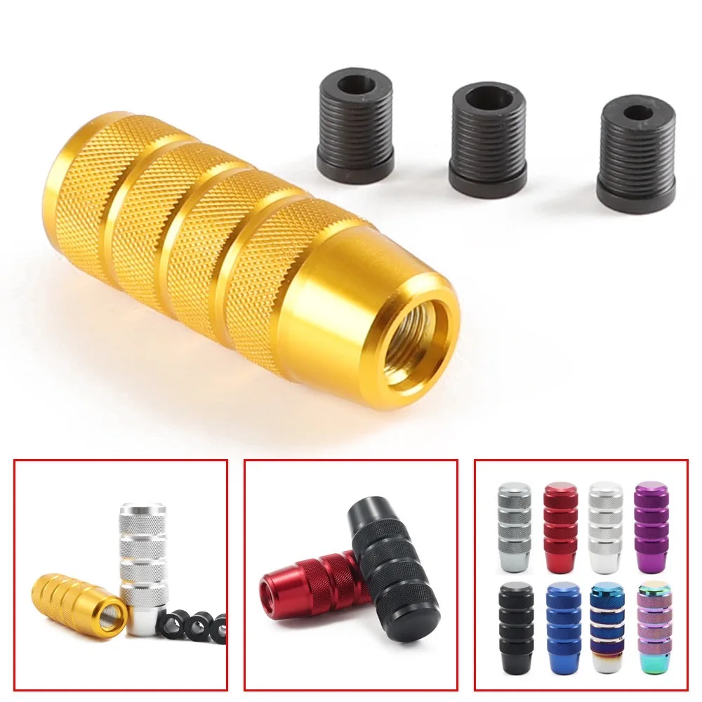 

Car Aluminum Gear Shift Knob Lever Shifter Stick AT MT Head Lever Headball Fit For Honda Toyota Nissan Mitsubishi Ford