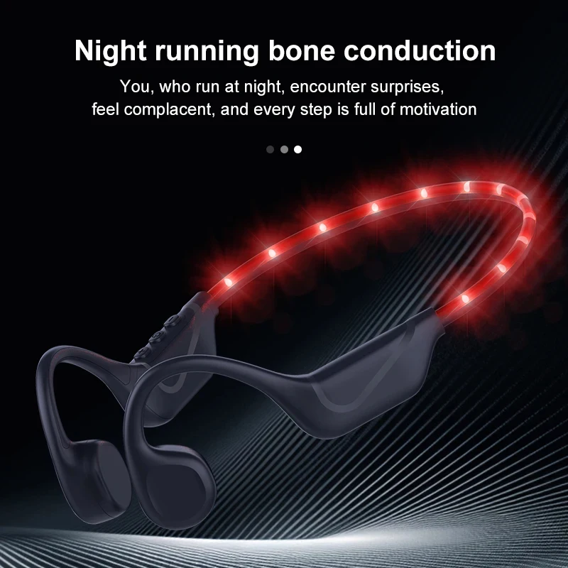 Xiaomi Bluetooth Knochenleitungs-Headset, 8 Stunden lange Akkulaufzeit, LPlay-Zeit, Anruf, Rauschunterdrückung, Laufen, Radfahren, Sport-Headsets