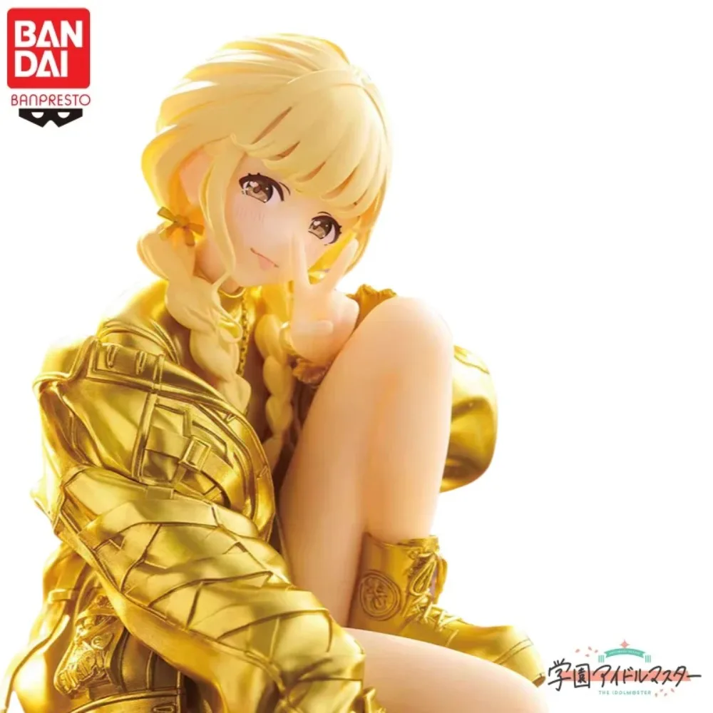 Em estoque original bandai banpresto o idolm @ ster kotone fujita anime figuras de ação modelo brinquedos ornamento de mesa coletar presentes