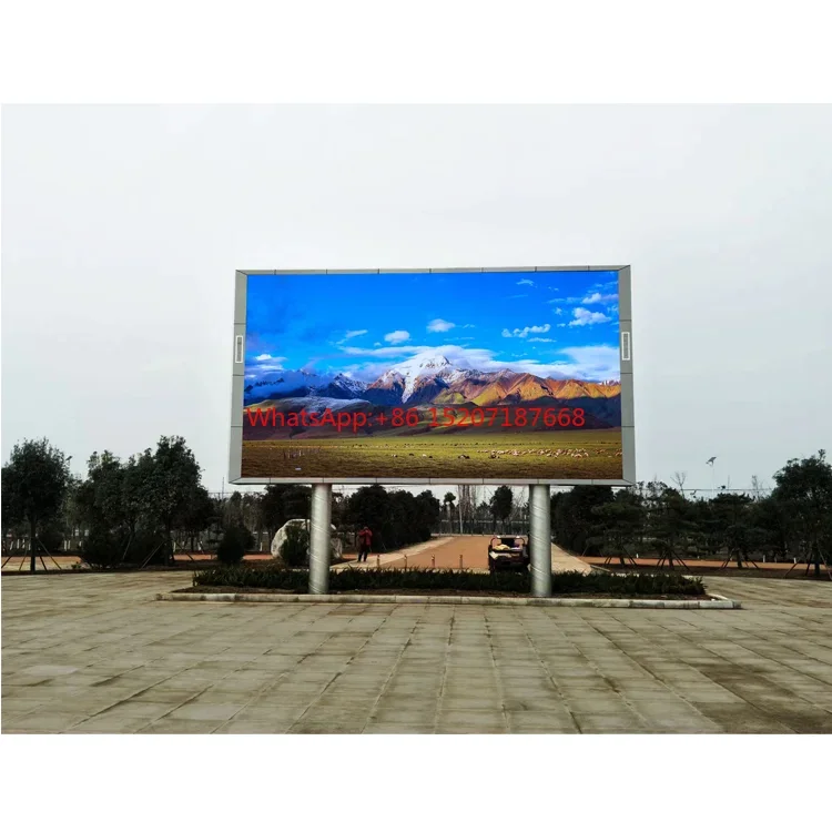 

Outdoor Huge Billboard Christmas Advertising Display City Video Panel Commercial Led Big Screen South Africa Digital Wall