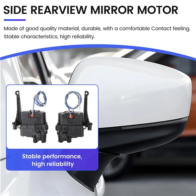 

1Pair Electric Folding Motor Rearview Mirror Door Power Fold Actuator For Mazda CX-5 CX5 2012 2013 2014