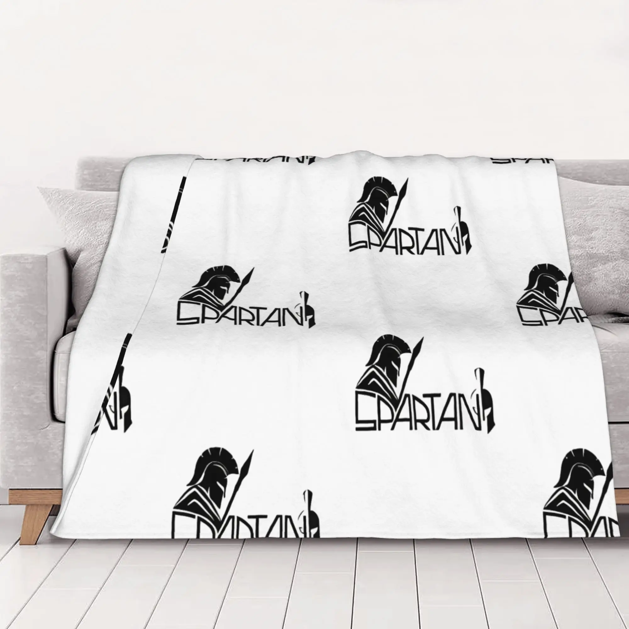 1PC home Cute Room Decor Classic  Blanket Throw Blanket Spartan Novelty Warm Blanket All Season