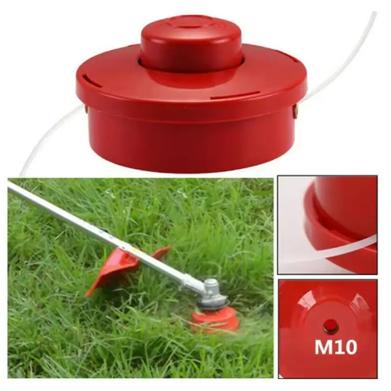 1/3/4Pcs Universal Line Trimmer Head, Replacement Spare Part for Household Brush Cutter Grass Trimmer