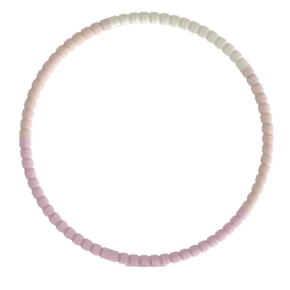 

Detachable Yoga Fitness Hoops Foam Padded 3/4/5/6 Sections Slimming Sport Hoop Adjustable Soft Weight Loss Circle