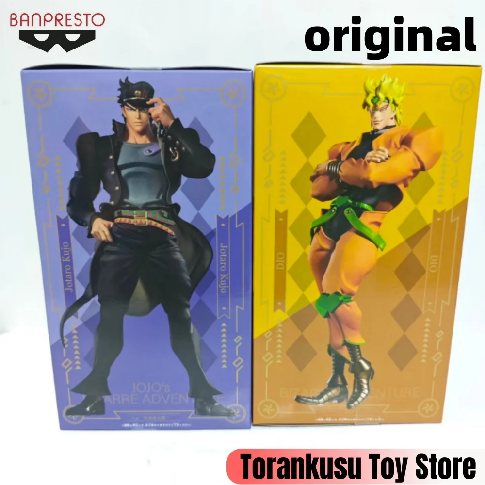 BANPRESTO Kujo Jotaro & Dio Brando figurines aventure Bizarre de JoJo 3 Stardust Crusaders figurines d'action Anime Figurine originale