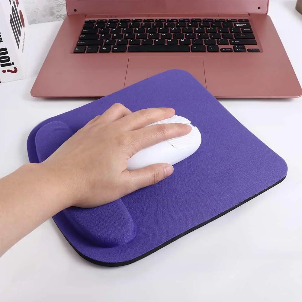 Solid Color Non-slip Desk Pads Wrist Rest Pad Gel Wrist Support EVA Wristband Mouse Mat Mice Mat Mouse Pad Mouse Wrist Pad