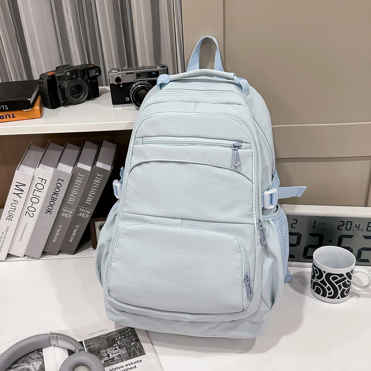 Mochilas escolares para estudiantes de primaria para niños de tres a seis grados, gran capacidad, estudiantes de secundaria, estudiantes de secundaria, mochilas de nuevo estilo 2025 para mujeres