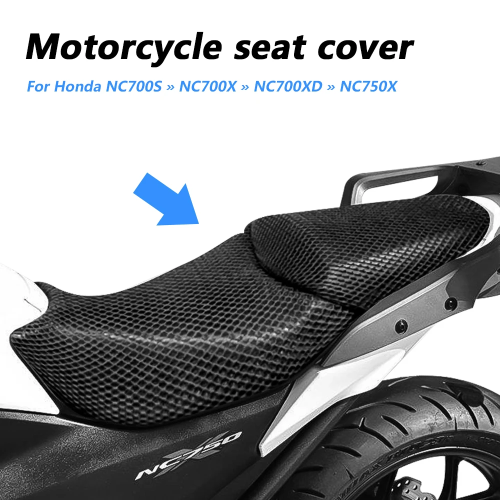 For Honda NC 750 NC750 X NC750X NC700X NC700XD NC700S NC 750X 700X Motorcycle seat fabric Cover Nylon Seat Cover Mesh