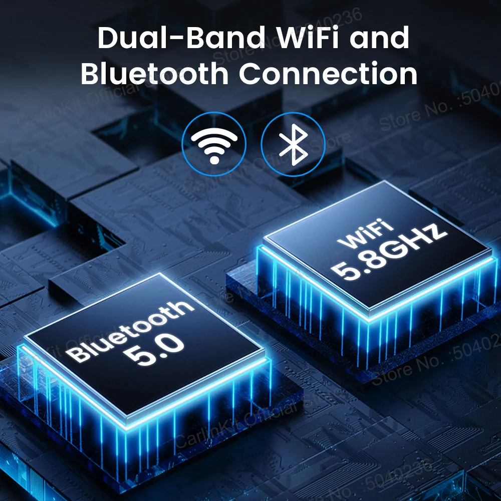 2025 CarlinKit Wireless Adapter Baidu CarLife to CarPlay and Android Auto Box Mini USB Plug and Play 5.8Ghz Seamless Connection - Image 6