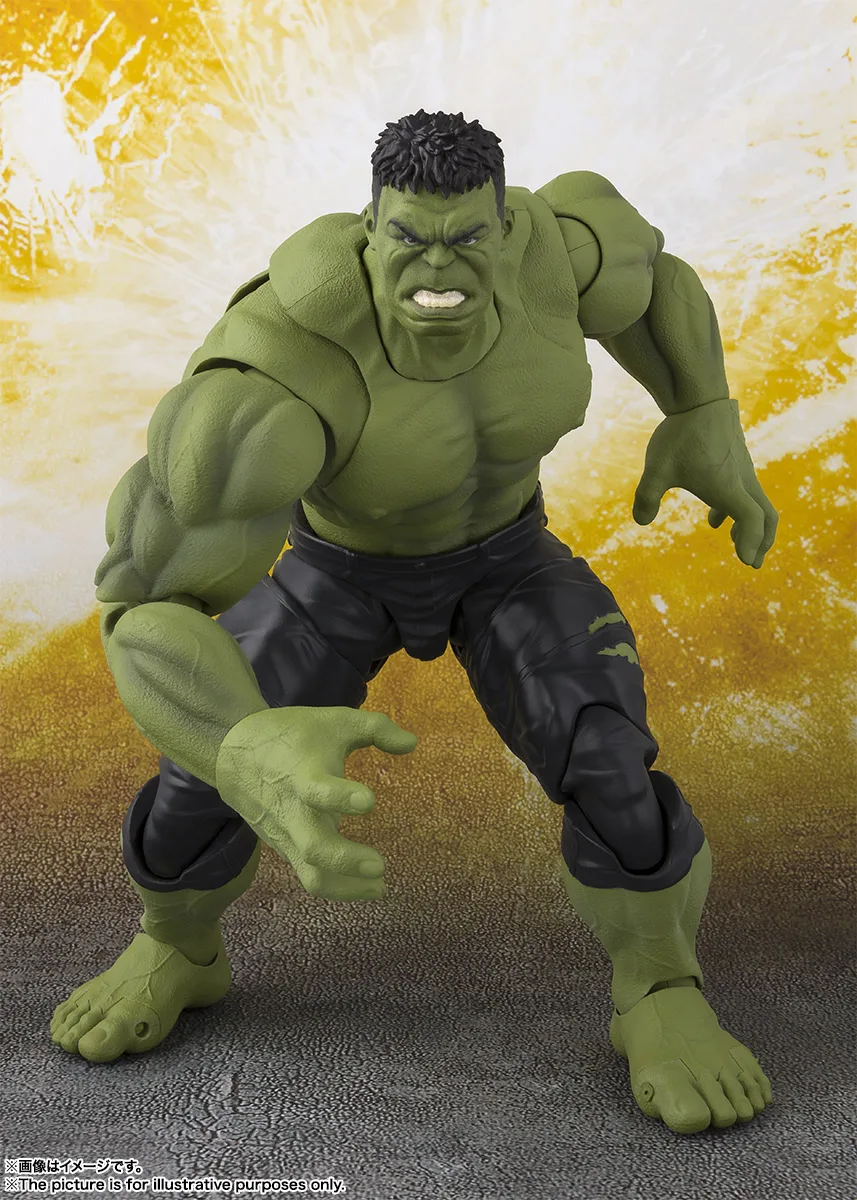 Marvel Avengers: Infinity War Hulk Joints Moveable BJD Model Figure Toys for Children 21cm