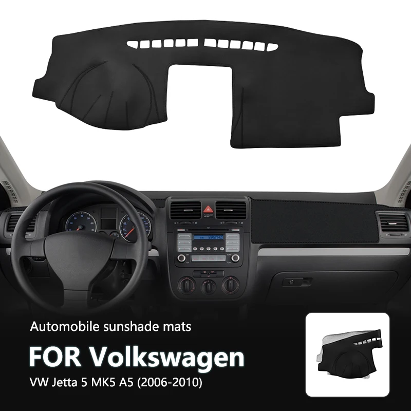 

For Volkswagen VW Jetta 5 MK5 A5 2006 2007 2008 2009 2010 Car Dashboard Cover Dash Mat Shade Protective Sunshield