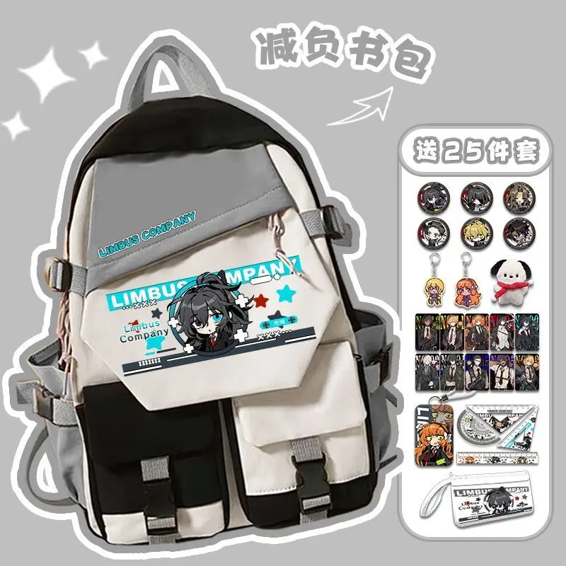 บริษัท Limbus บริษัท Limbus Heathcliff Dante Sinclair Cromer Demian Ishmael Yisang กระเป๋าเป้สะพายหลัง