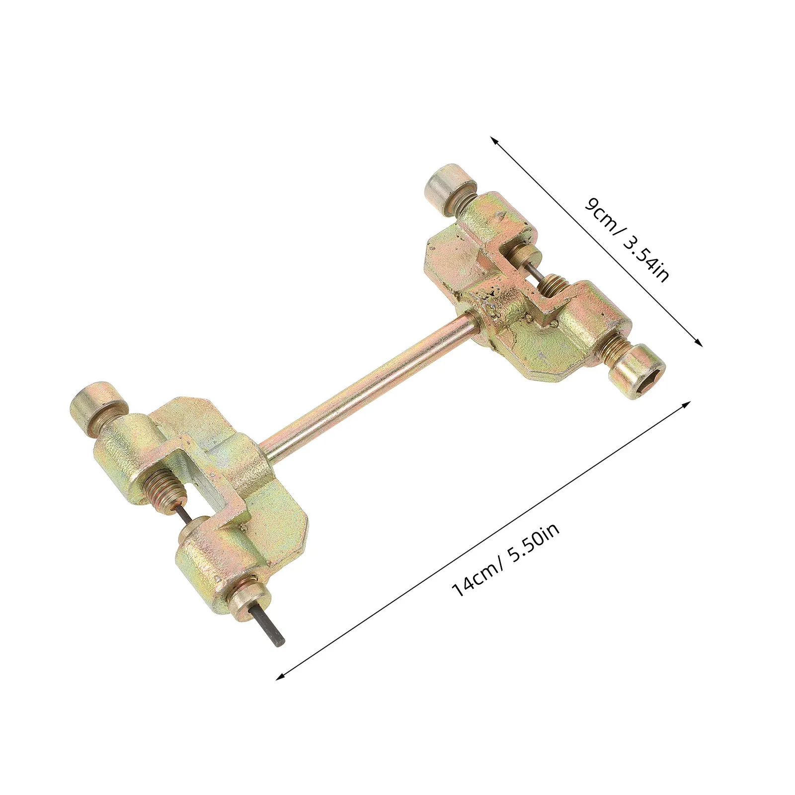 

Road Bicycle Chain Breaker Tool High Strength Zinc Alloy Material Quick Chain Removal Installation for Mountain Bike Repair