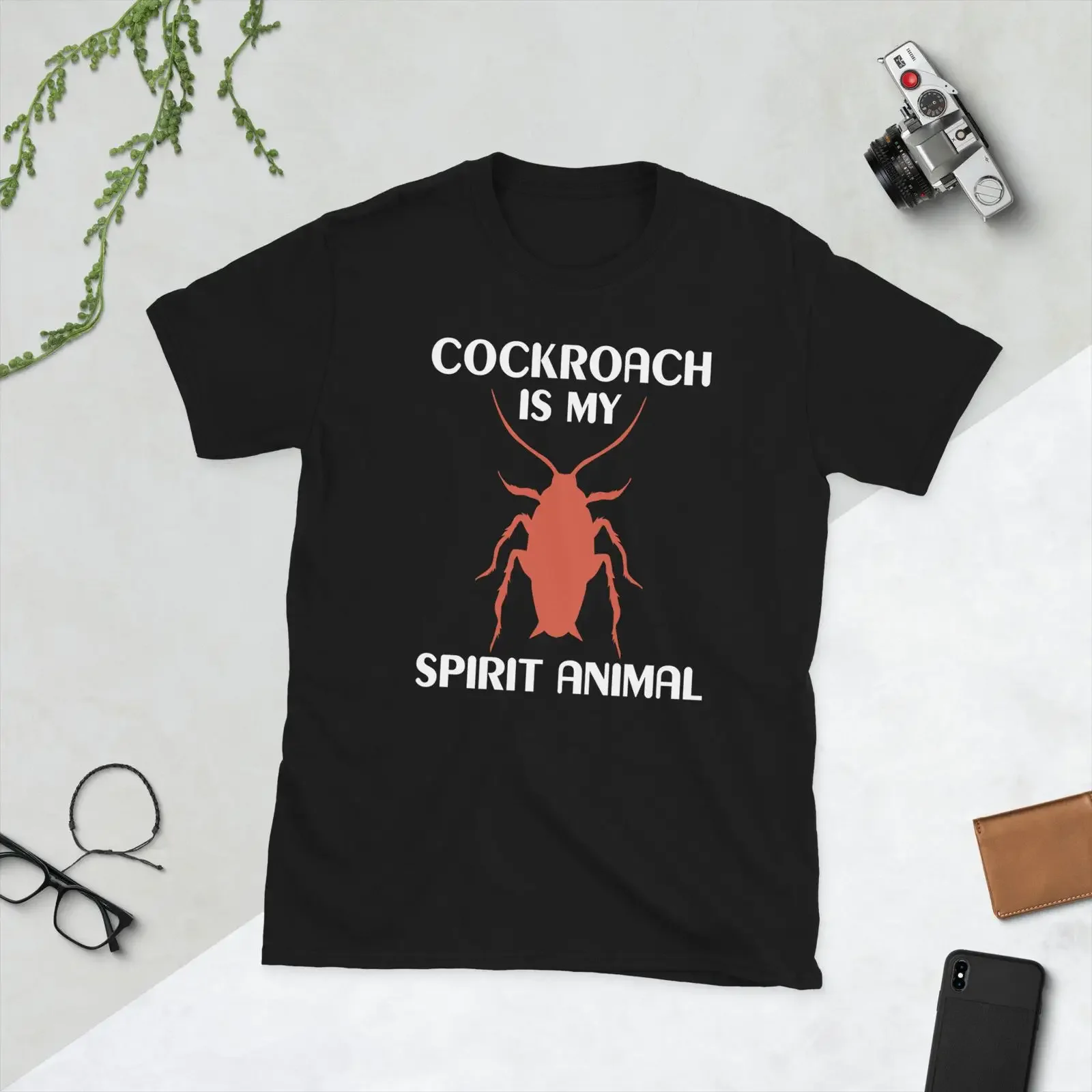 Cockroach T Shirt Is My Spirit Animal Entomology EntomologisT Insect Lover vintage Washed Soft graphic Stylish Comfortable