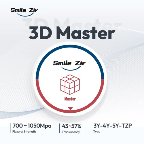 Imagen 1 del producto 50% de descuento en laboratorio Dental, 98/95/AG, bloque maestro de Zirconia 3D, CADCAM Vita16, tonos, disco de Zirconia de cerámica Dental para fresado de corona Dental