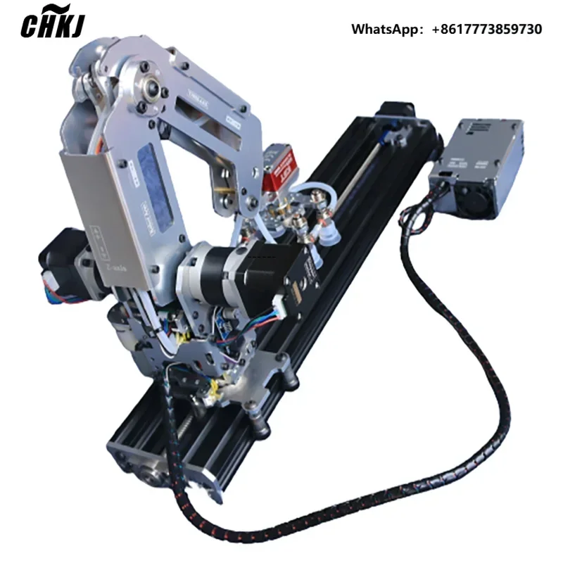 

CHKJ Multi Axis Robotic Arm Industrial Stepping Metal Manipulator For Arduino 2560 Robot DIY Kit with Suction Cup/Stepper Motor