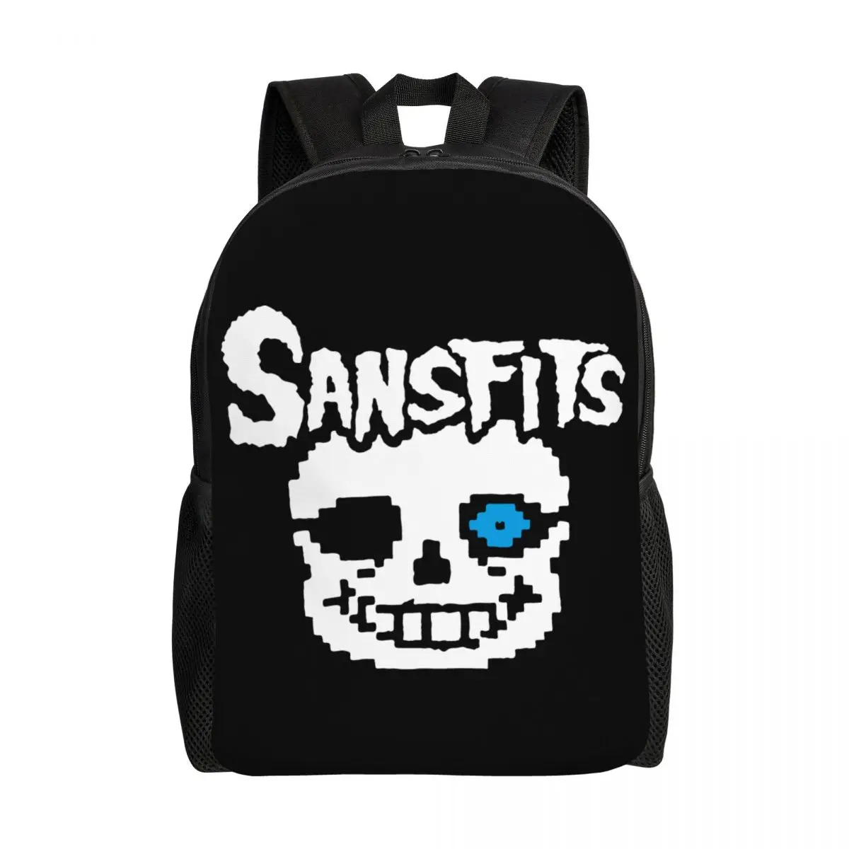 

Custom Sansfits Bad Time Travel Backpack Women Men School Computer Bookbag Undertale Sans College Student Daypack Bags