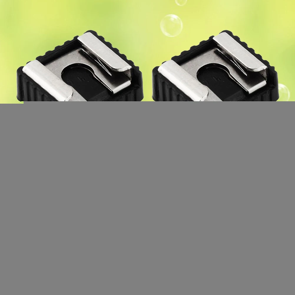 

4PCS Lamp Adapter Camera Hot Shoe Bracket Universal Holder Flash Light Socket Clamp Photography Accessories 1/4 Screw