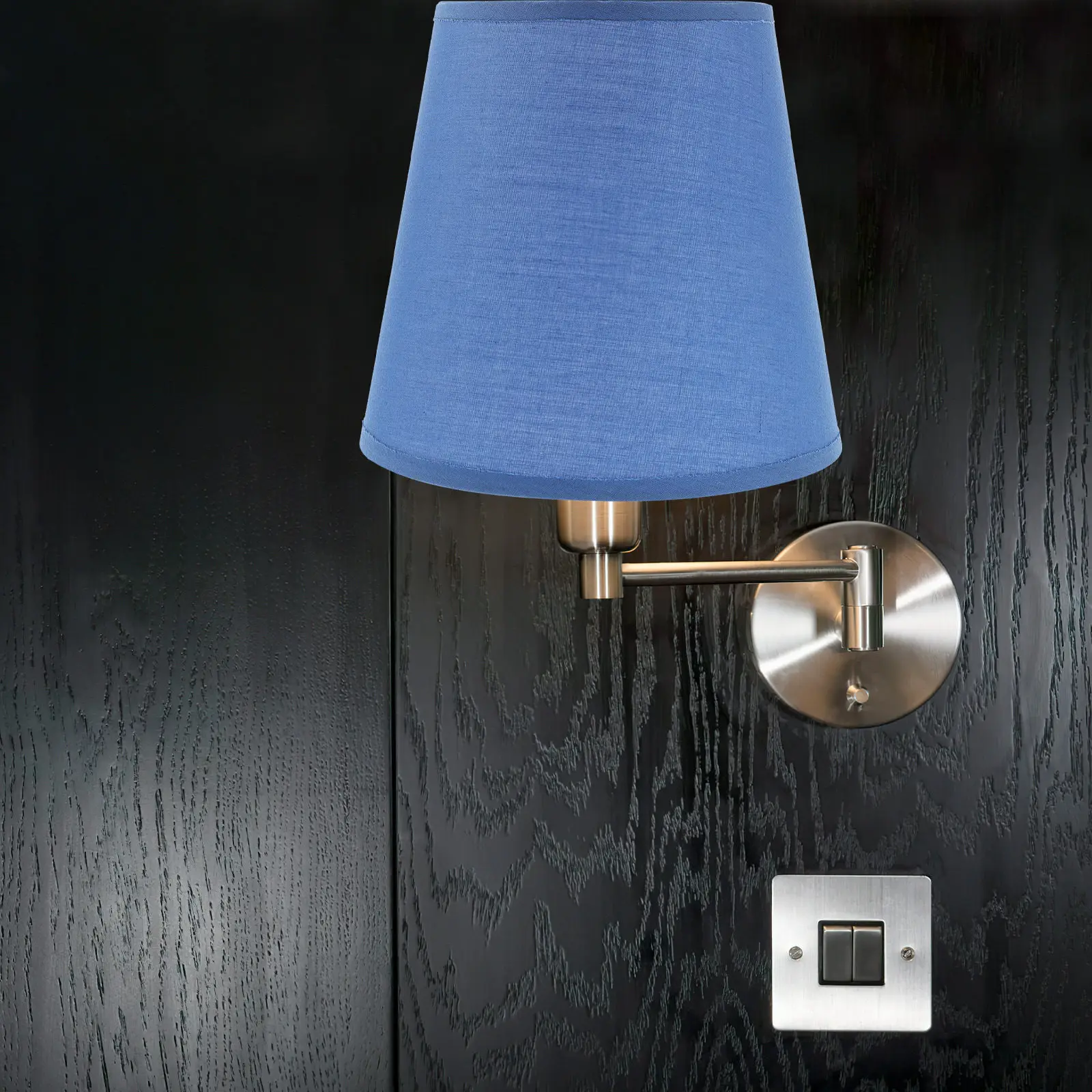 Fabric Drum Lampshade Linen Style Decorative Pendant Lamp Shade for Bedroom Living Room Table Light Cover Lamp Shade