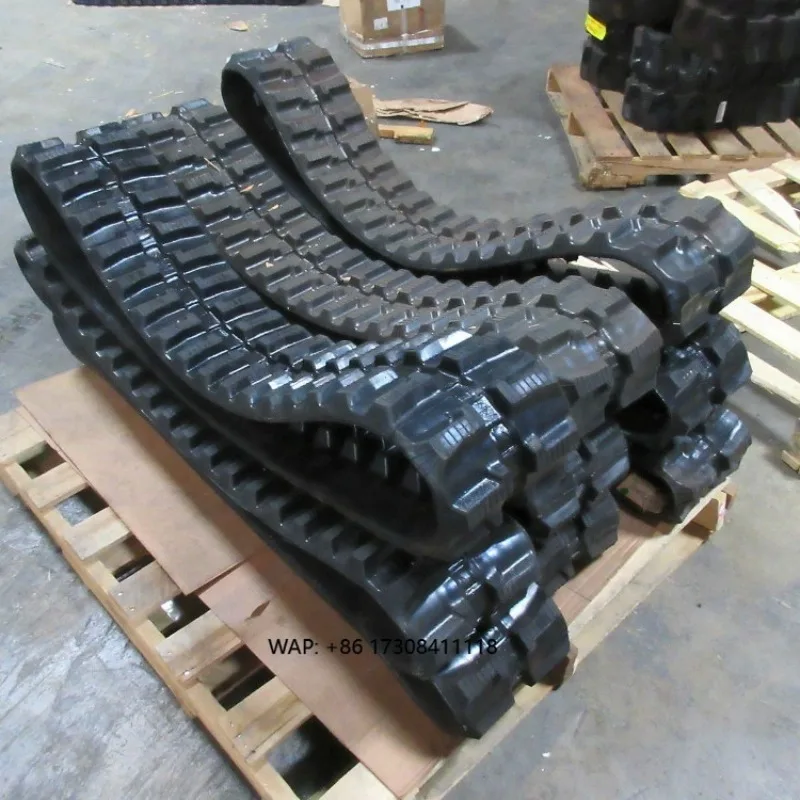 Mini Excavator Rubber Track 400x72.5x72 Rubber Track Pad 400x72.5x72