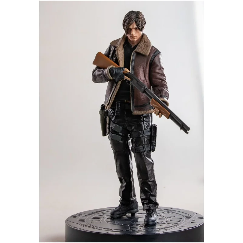 New Arrival Hotsale  Leon S. Kennedy Gk  Action Figure Biohazard Game Leon Anime Figure Statue Models Toys Collection Doll Gifts