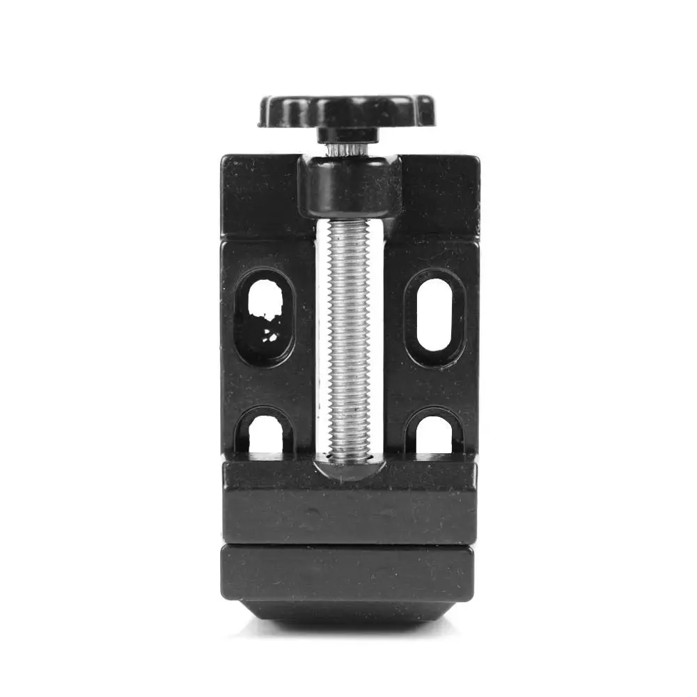 Imagem -03 - Mini Flat Clamp Bench Vise Alumínio Alloy Drill Press Vice Ferramentas de Escultura Acessórios da Máquina F50