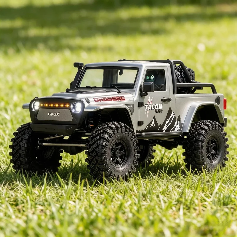 

Радиоуправляемый внедорожник Crossrc Emo X Big Rhino 1/8, электрический пикап, модель с блокировкой дифференциала и двухскоростной трансмиссией