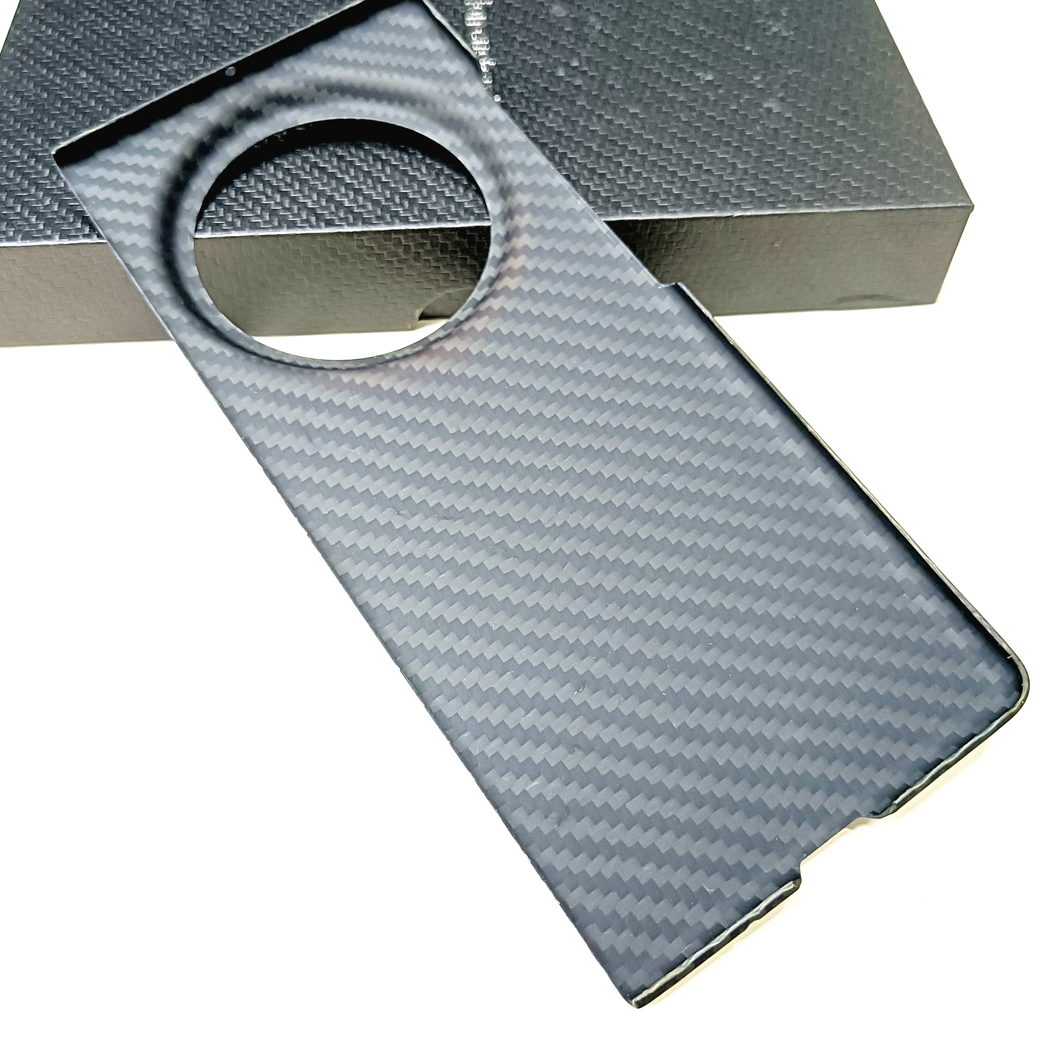 Kit Genuine Real Aramid Carbon Fiber Phone Case For VIVO X Fold 5 Fold5 XFold5 Ultra Thin Matte Light Slim Hard Armor Back Cover