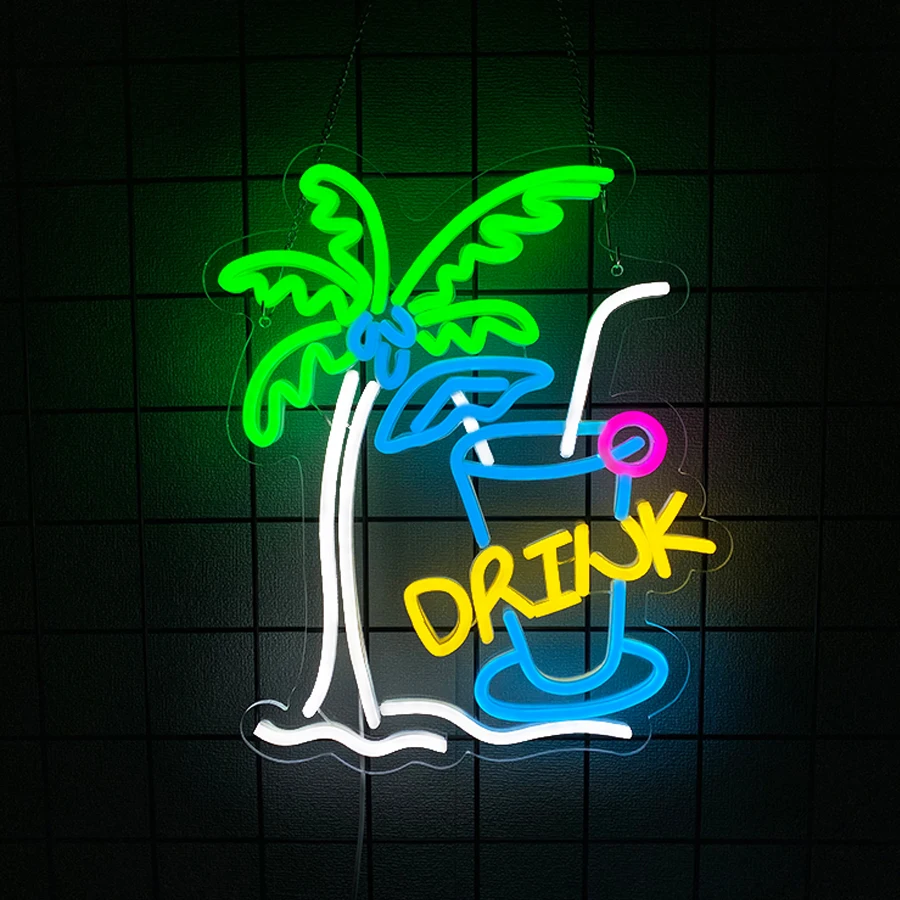 Save Water Drink Tequila Neon - огляд і ціна Restaurant Lighting Decoration