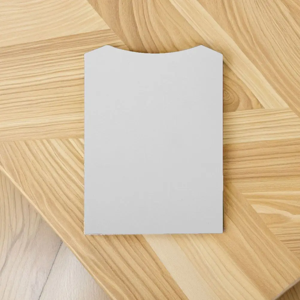 

50Pcs Professional Shirt Folding Board White Cardboard Inserts for Garment Shape Retention Clothing Packaging Organizing