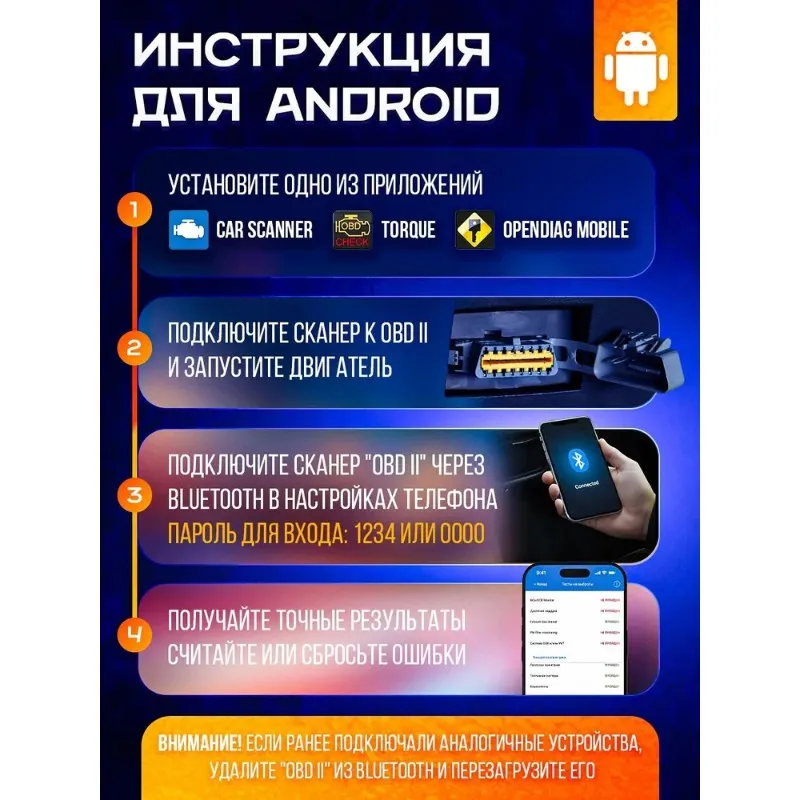 A82U-OBD2 ELM327 Car Scanner For Comprehensive Vehicle Diagnosis-Bluetooth Enabled Universal Diagnostic Tool For Engine