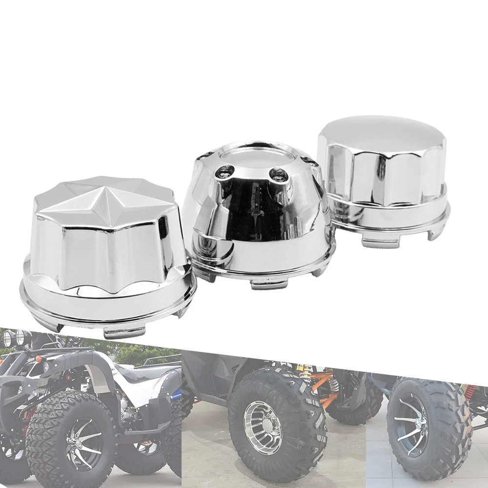 

4Pcs/lot Decorative Hub Cap Axel Electroplating Dust Cover For 125cc TaoTao ATV UTV Buggy Quad Bike Wheels Accessories