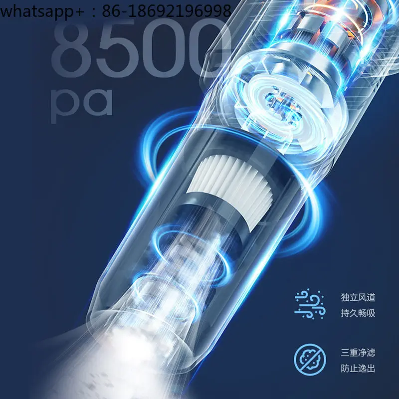 Car Wireless Charging, Handheld Mite Suction, Dust Suction, Mite Remover, Mopping Machine