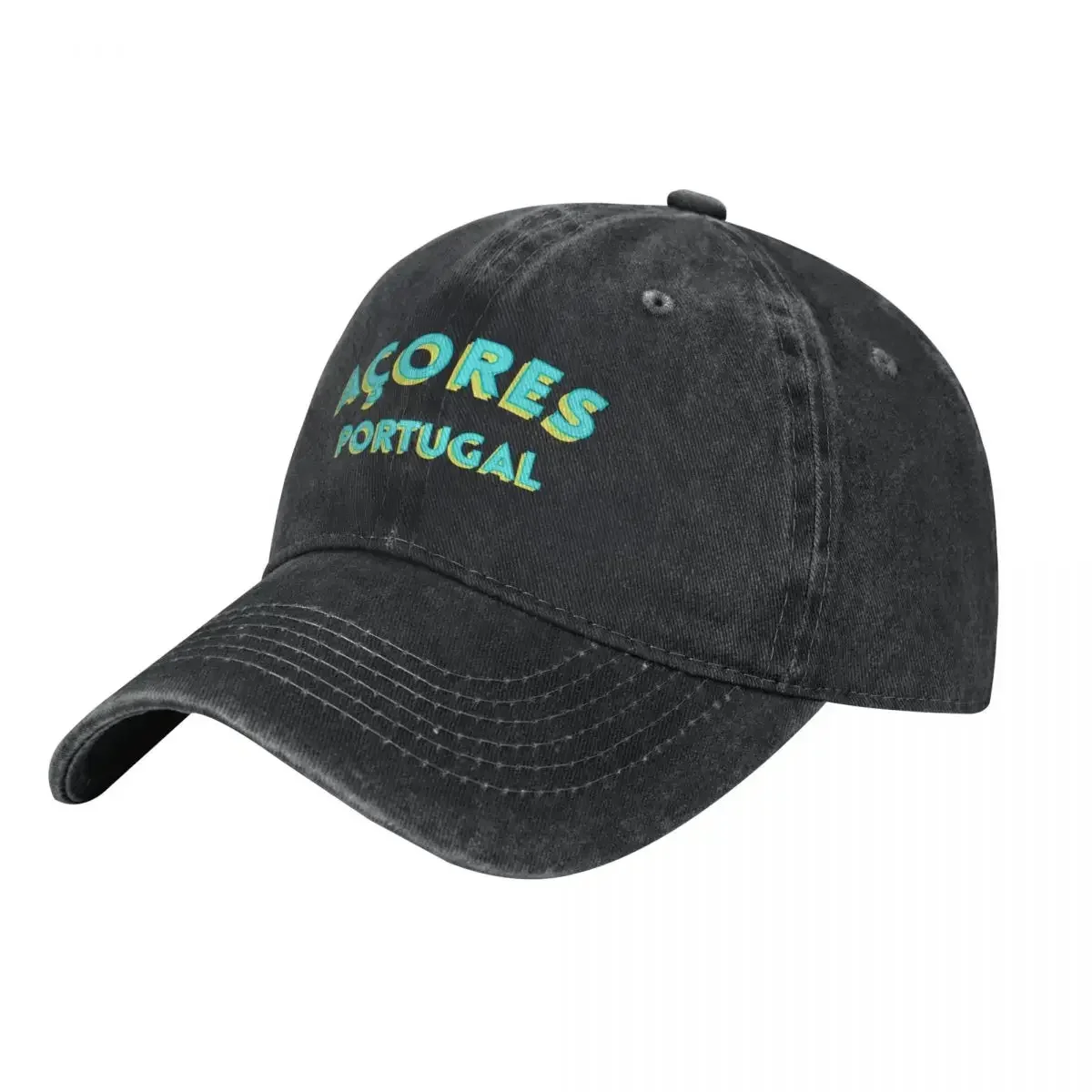 Islas Azores, Portugal - Destino turístico - Vacaciones en Portugal Gorra de béisbol Gorras de pesca para hombre Gorra de golf Icon para hombre y mujer