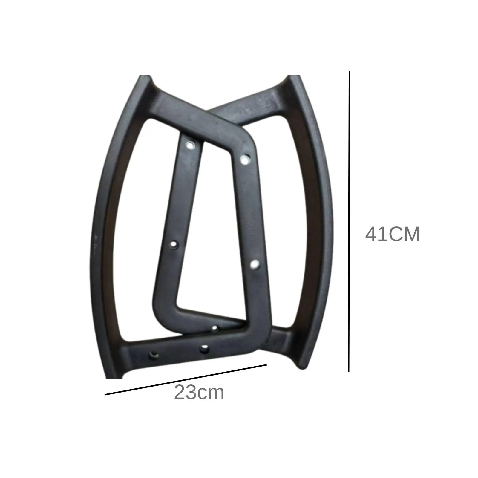 Anéis de Plástico Resistentes para Apoio de Braço de Cadeira de Escritório - Peças Ergonômicas para Suporte de Cadeira com Altura Ajustável